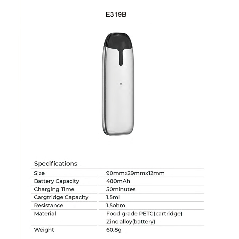 E319B  Dry burning and baking electronic cigarette