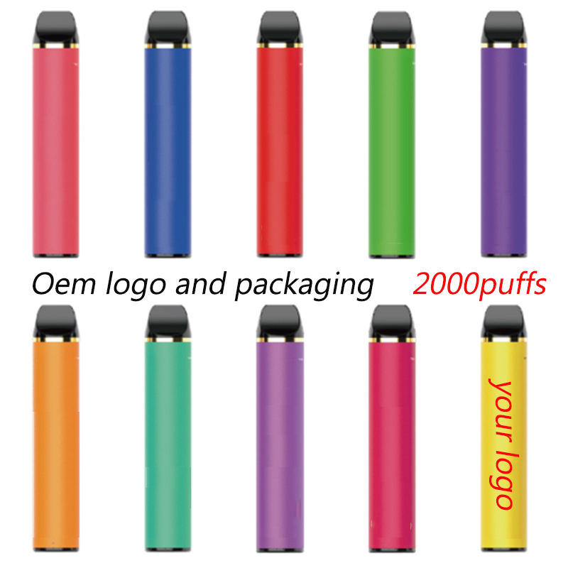 OEM Disposable Vape Pen Custom Logo Customized Disposable E cigarettes