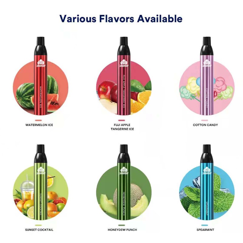 Original JFHB 2500Puffs Disposable Vapes Kit e cigarettes