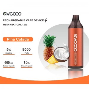 Avcooo rechargeable vape device 8000 puffs